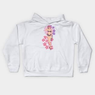 flower fairy Kids Hoodie